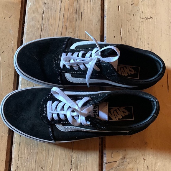 VANS OLD SKOOL SHOE Black/white size M 8.5 - Picture 8 of 8